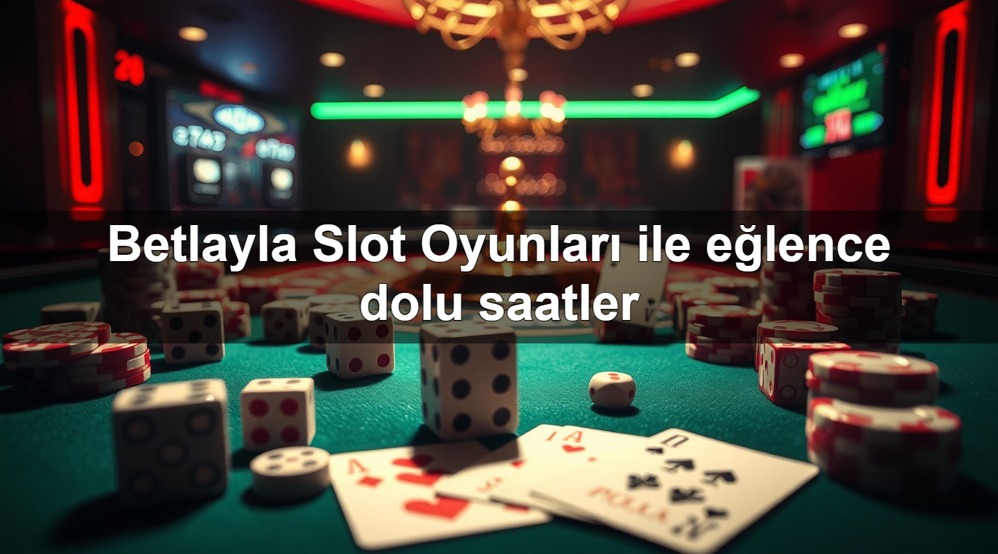 You are currently viewing Betlayla Slot Oyunları ile eğlence dolu saatler